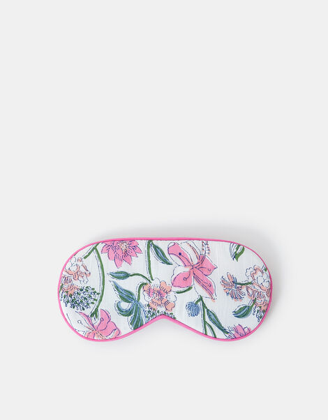 Floral Print Sleep Mask, , large