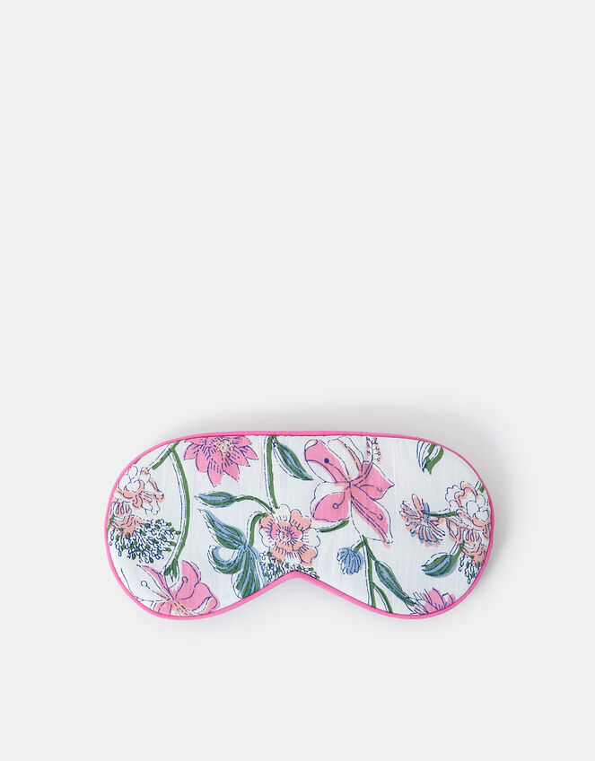 Floral Print Sleep Mask, , large
