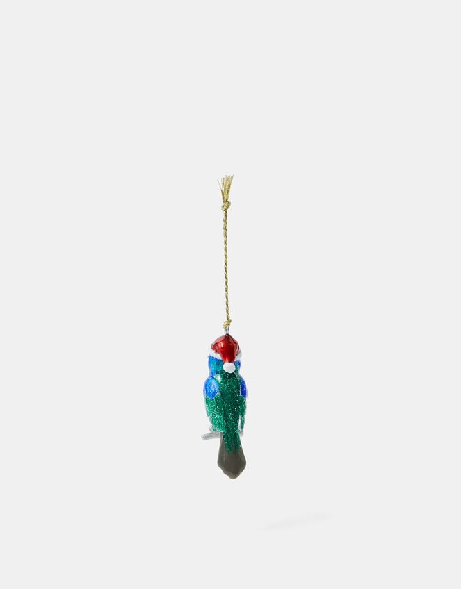Parrot Enamel Christmas Tree Decoration, , large