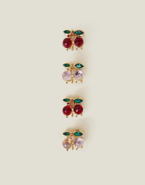 4-Pack Cherry Gem Claw Clip, , large