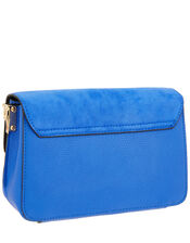 Carly Cross-Body Bag, Blue (COBALT), large