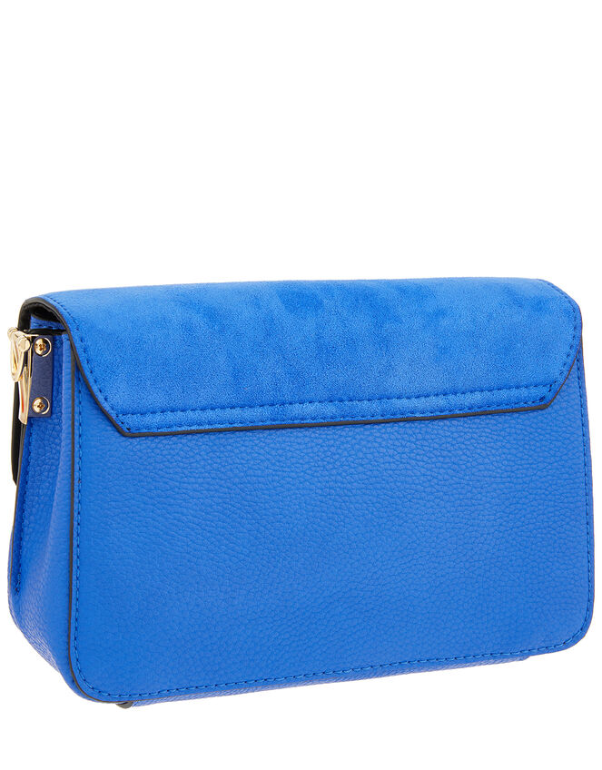 Carly Cross-Body Bag, Blue (COBALT), large