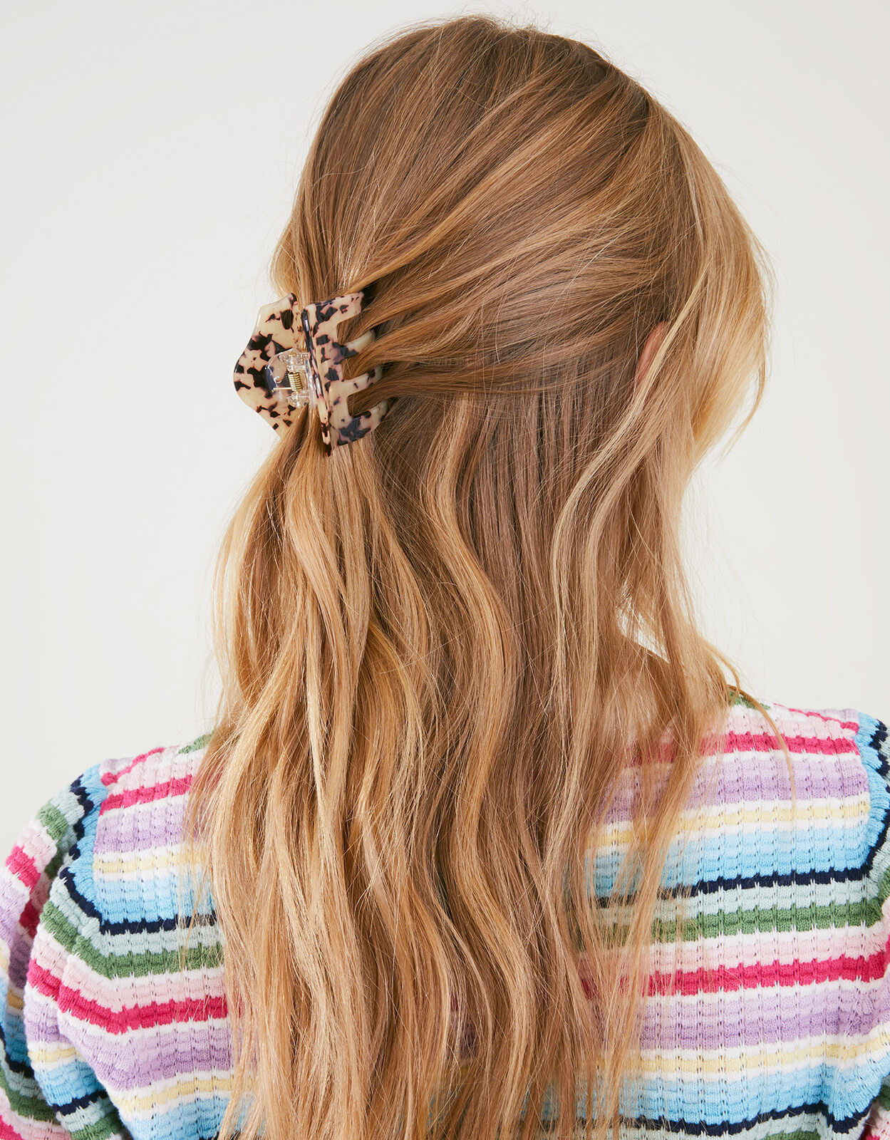 fcityin  Dazzle Pearl Tassel Rhinestone Butterfly Hair Claw Clip Metal  Hair