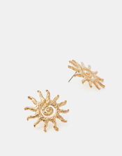 Molten Sun Stud Earrings, , large