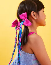 Girls Faux Hair Pony, , large