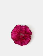 Oversized Frilly Pleated Hair Scrunchie, , large