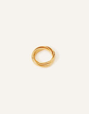 14ct Gold-Plated Wedding Band Ring, Gold (GOLD), large