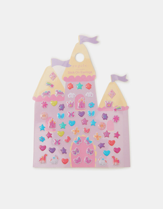 Girls Fairytale Stick On Earrings, , large