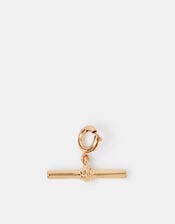 Chunky T-Bar Charm, Gold (GOLD), large