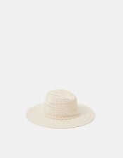 Lace Fedora Hat, , large
