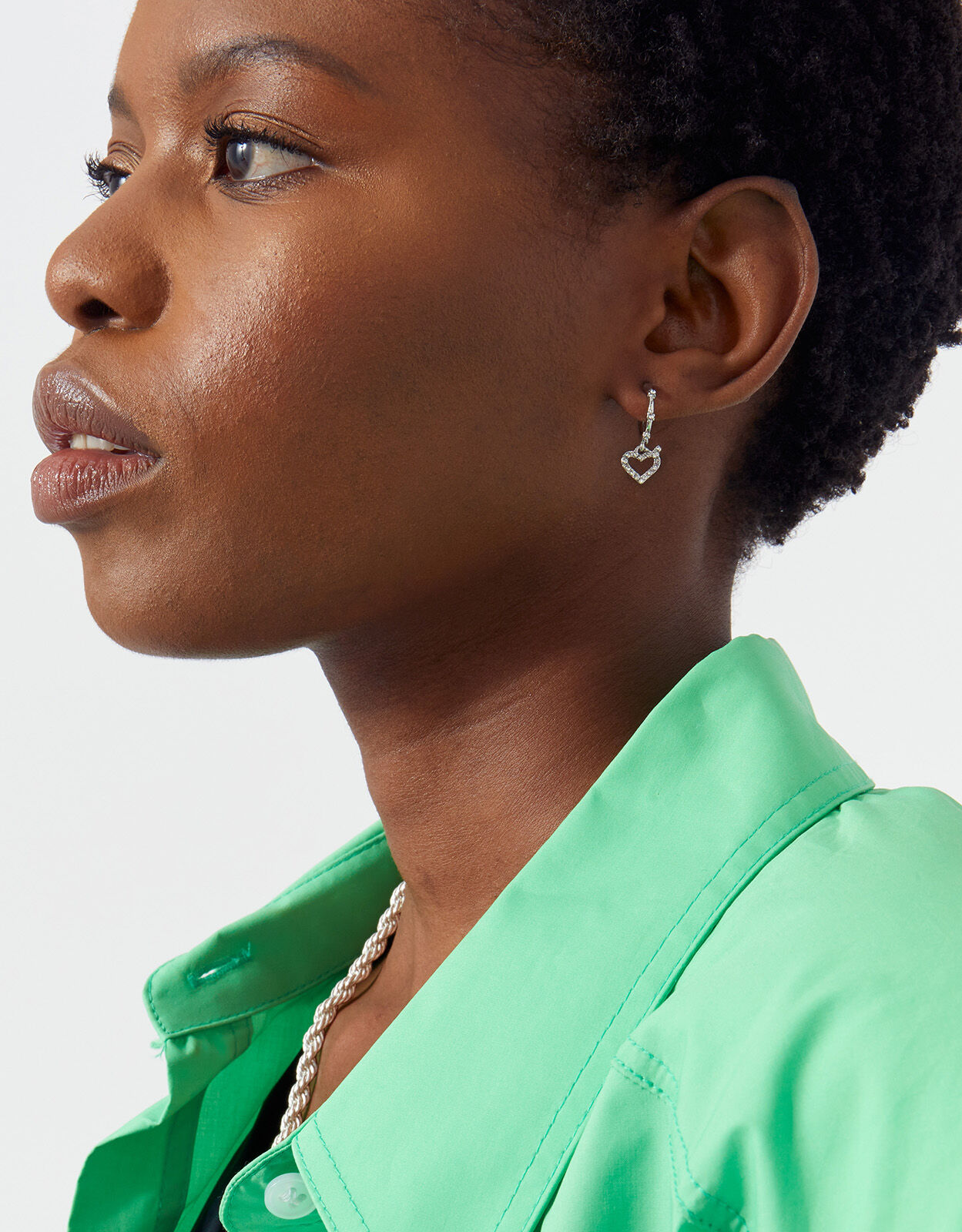 Padlock hotsell hoop earrings