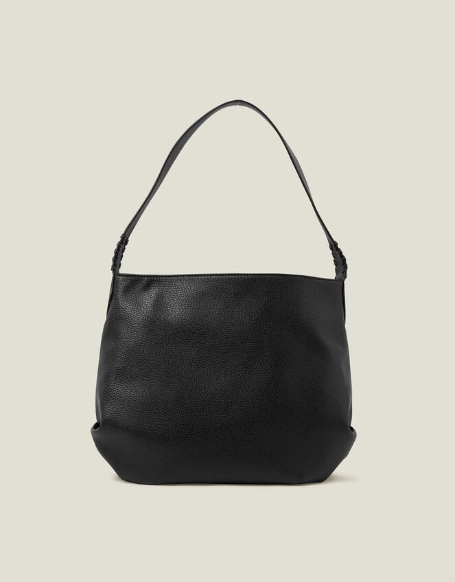 Slouch Shoulder Bag, Black (BLACK), large