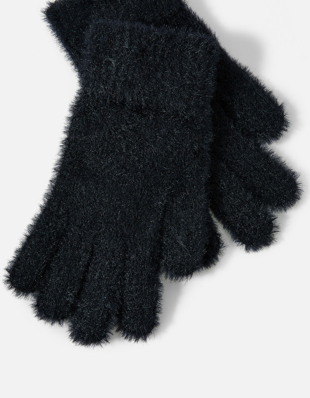 Super Stretch Fluffy Knit Gloves Gloves Accessorize UK