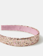 Girls Glitter Headband, , large