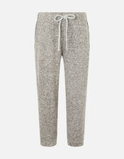 Girls Marl Joggers, Grey (GREY), large