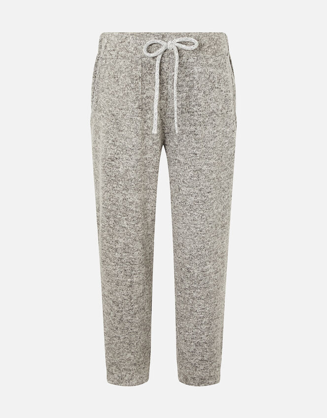 Girls Marl Joggers, Grey (GREY), large