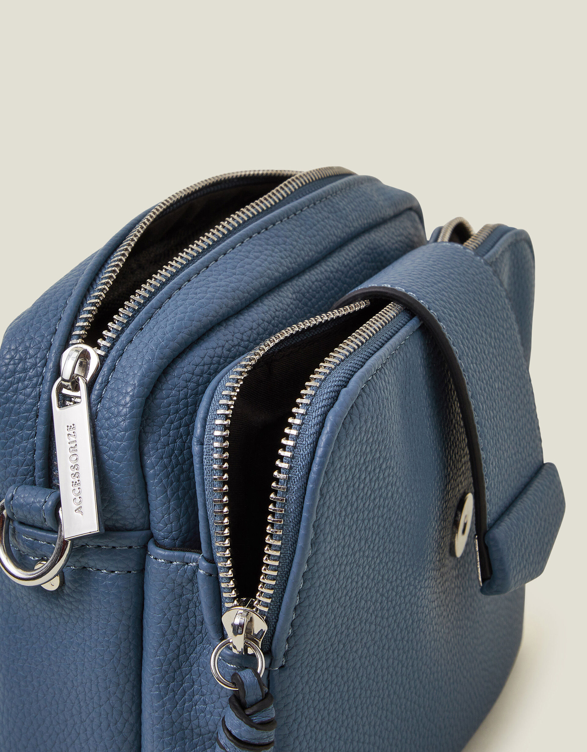 Wide Strap Cross Body Bag