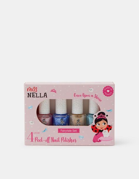 4-Pack Miss Nella Iridescent Nail Polishes, , large