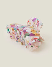 Marbled Resin Claw Clip, , large