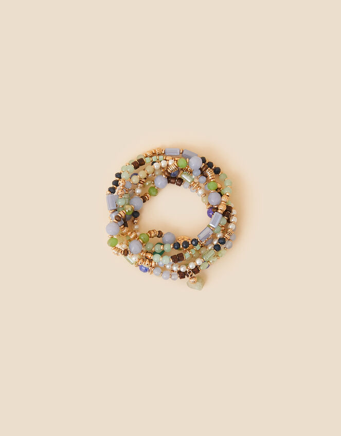 Beaded Stretch Bracelets Pack, , large