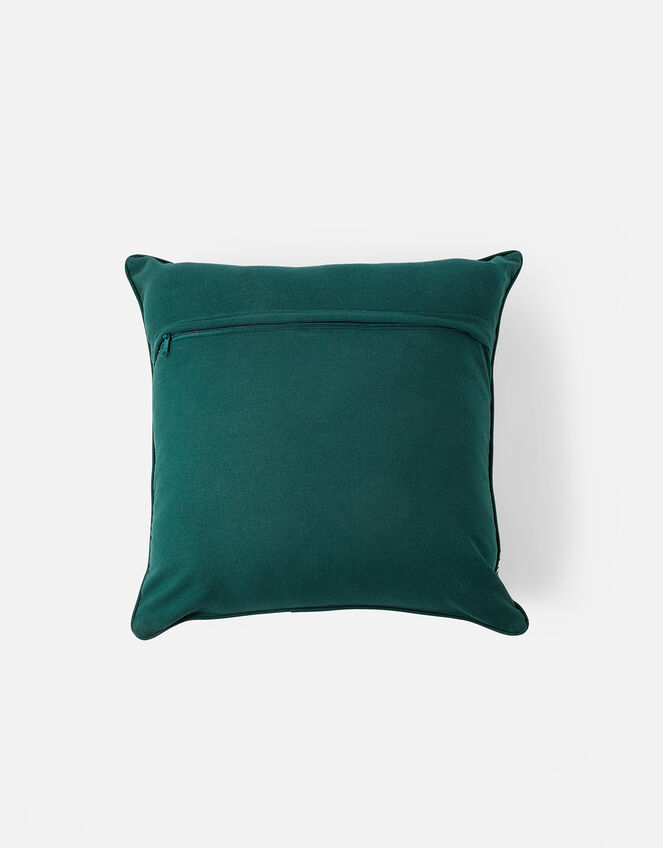 Embroidered Cushion Cover, Multi (DARKS-MULTI), large