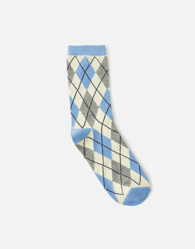 AllOver Argyle Check Socks Socks & Tights Accessorize UK