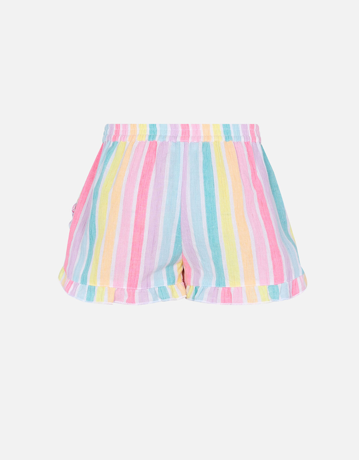 Striped shorts 2025 for girls