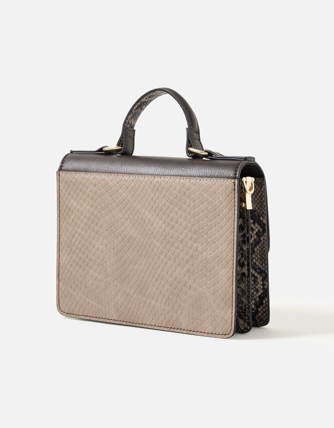 Bee Studded Handheld Bag, Multi (DARKS-MULTI), large