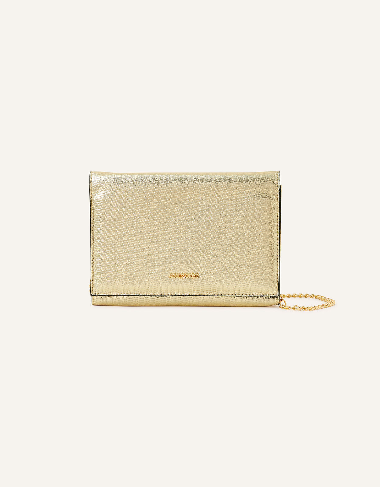 Accessorize gold bag discount