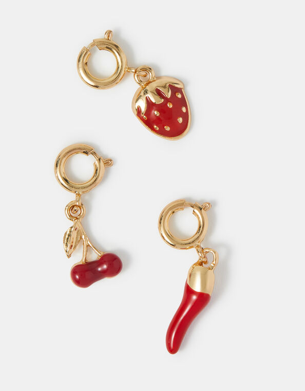 3-Pack Fruity Jewellery Charms, , large