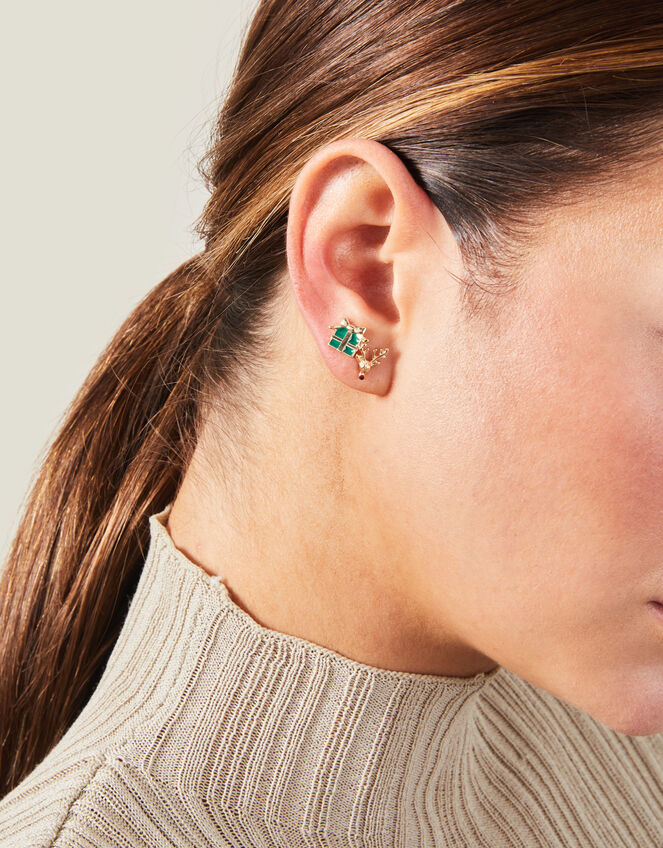 Christmas Stud Earrings 10 Pack, , large