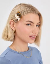 2-Pack Heart Resin Hair Clips, , large