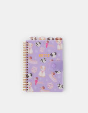 Girls Dog Organiser Notebook, , large