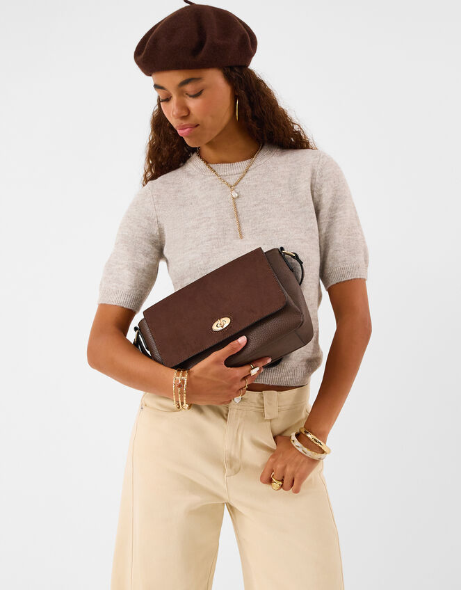 Medium Twist-Lock Crossbody Bag, , large