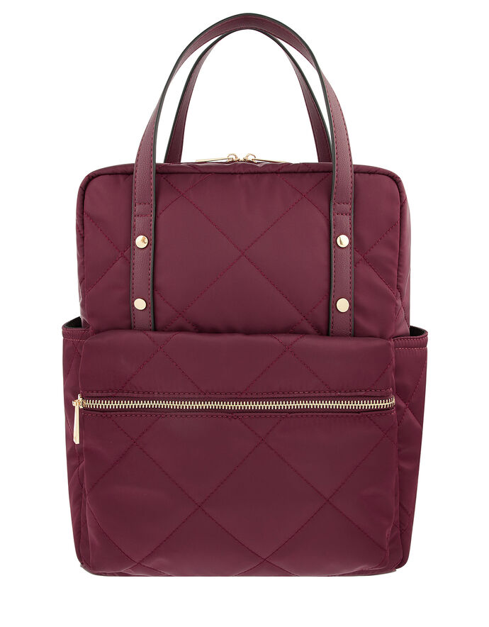 Emmy Vegan Quilted Backpack Backpacks Accessorize UK