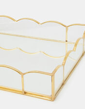 Scallop Mirror Tray, , large