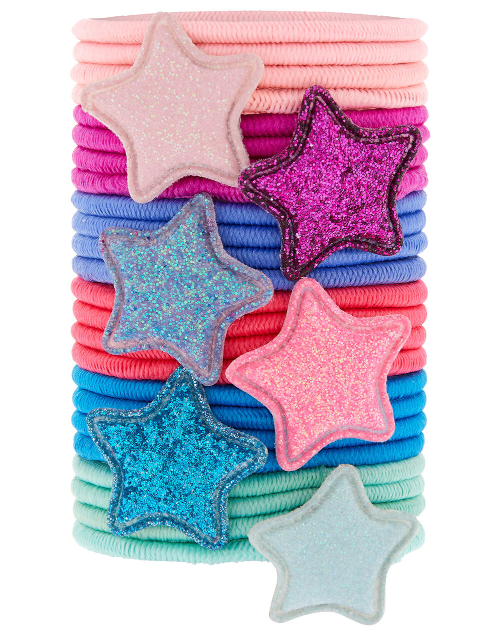 Glitter Star Hair Band Multipack Girls hair bands Accessorize UK