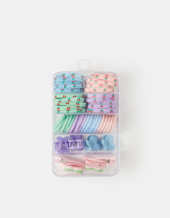Girls Cherry Hair Accessories Box Set, , large