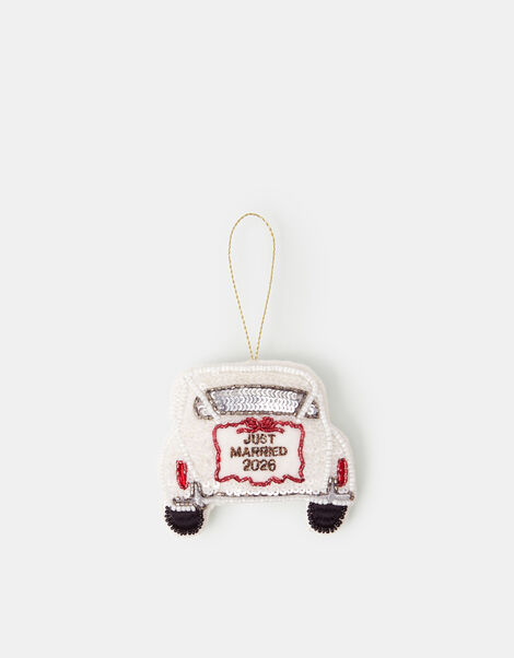 2026 Just Married Christmas Tree Decoration, , large
