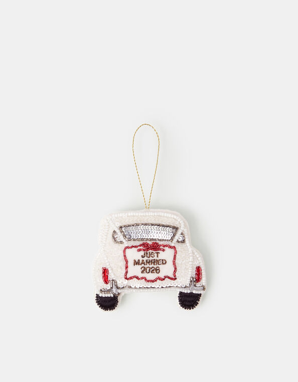 2026 Just Married Christmas Tree Decoration, , large