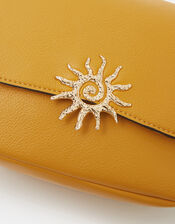 Sun Faux Leather Crossbody Bag, , large