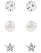 Sparkle Star Stud Earring Set, , large