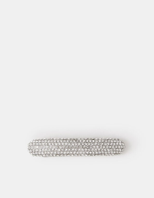 Diamanté Barrette Hair Clip, , large
