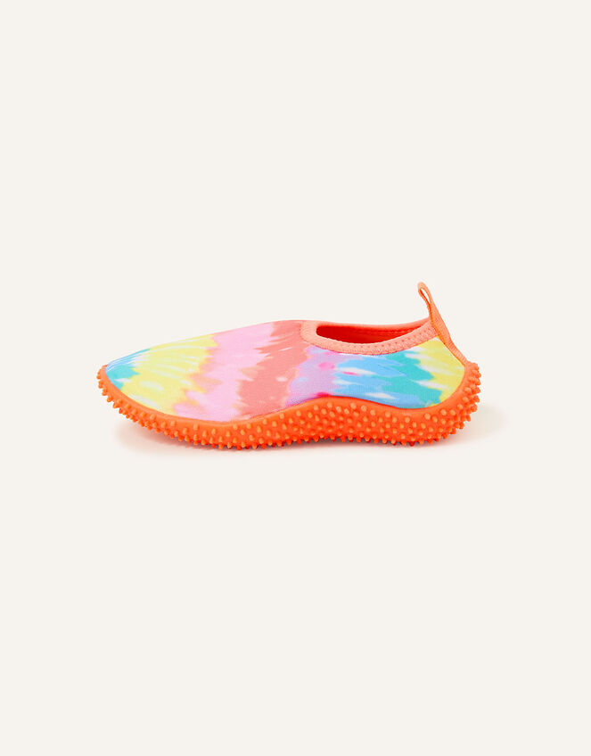 Tie Dye Swim Shoes, Multi (BRIGHTS-MULTI), large