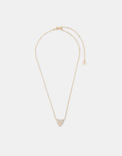 14ct Gold-Plated Heart Pendant Necklace , , large
