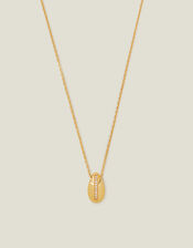 14ct Gold-Plated Sparkle Teardrop Necklace, , large