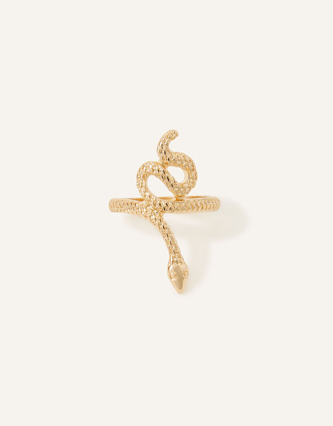 Snake Ring, Gold (GOLD), large