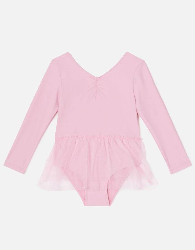 Girls Tutu Leotard, Pink (PINK), large