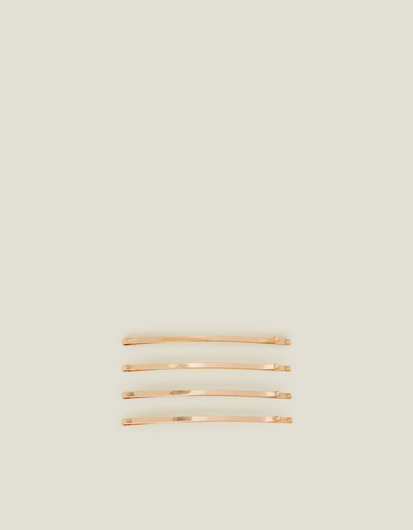 4-Pack Long Metal Hair Grips, , large