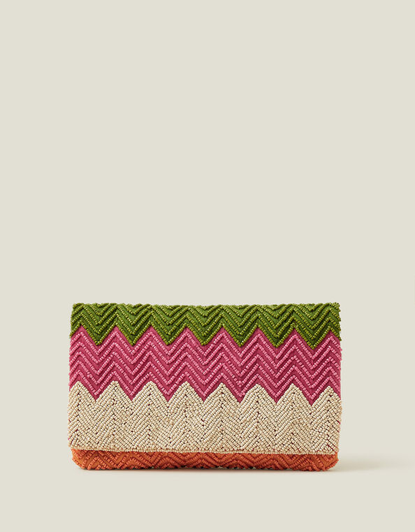 Zig Zag Clutch Bag, , large